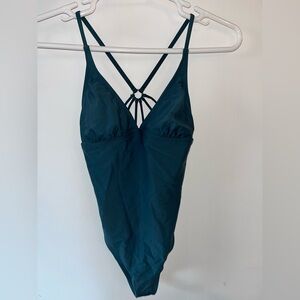 Lolë blue/dark turquoise one piece swimsuit